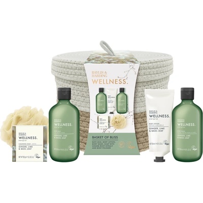 Baylis & Harding Wellness. Energise подаръчен комплект Ginger, Lime & Basil Leaf