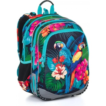 Topgal Ученическа раница за момиче модел elly Двата папагала