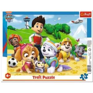 Trefl Trefl: Paw Paw Patrol Пъзел за проследяване - 25 части