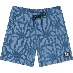 Picture Мъжки къси панталони Picture Spongy Shorts - Blue Flower Embossed (012-4176-0111)