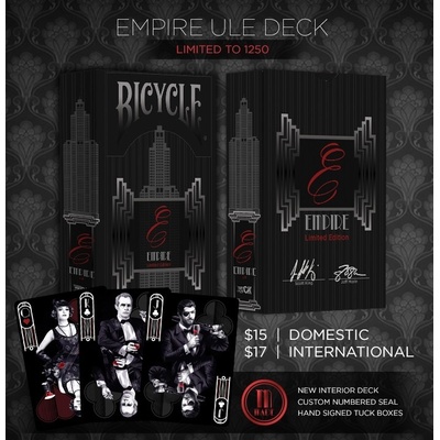 Bicycle playing cards EMPIRE