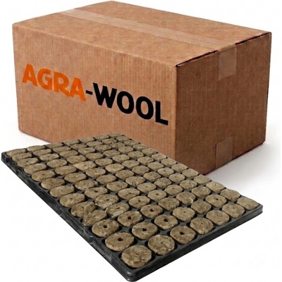 Agra WOOL Speedgrow Plug 28x40mm včetně sadbovače, BOX 11plat, 1386ks