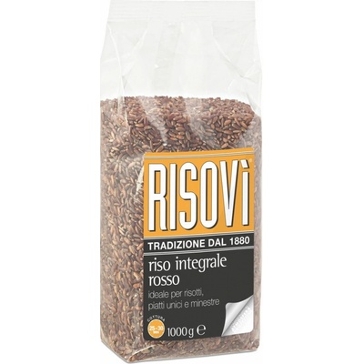 Risovi červená celozrnná ryža 1 kg