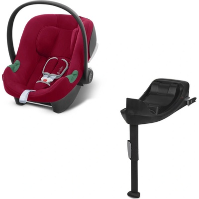CYBEX ATON B2 I-SIZE+BASE ONE 2022 Dynamic Red/mid red