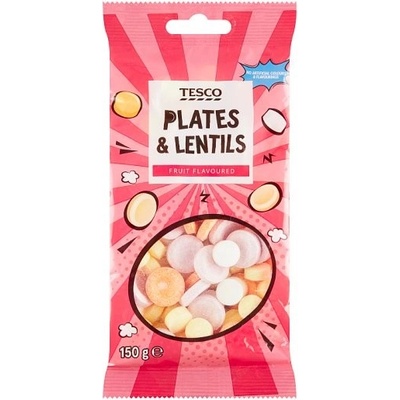 Tesco Komprimáty s ovocnými príchuťami 150 g