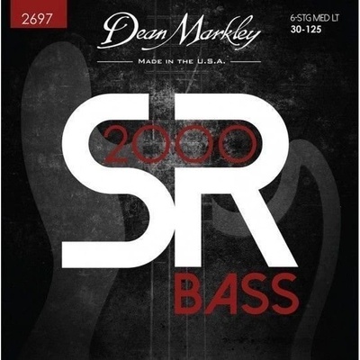 Dean Markley Sr2000 Bass Guitar Strings Medium Light 6Str
