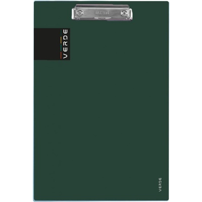 Verde A4 psací podložka s klipem zelená