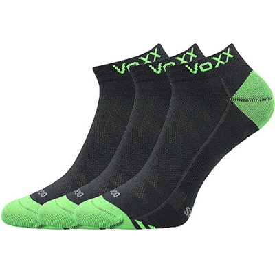 VoXX Комплект три - чорапи VoXX бамбусови тъмносиви VoXX | Siv Mnogotsveten | МЪЖЕ | S