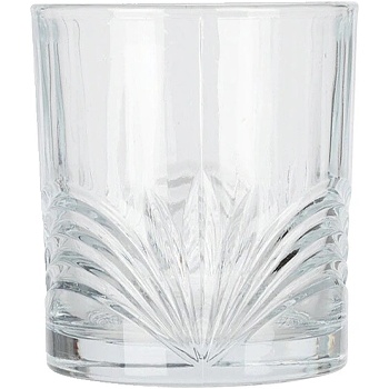 Image 1 of ЧАША ЗА УИСКИ ye6000360 230мл РЕЛЕФНО СТЪКЛО К-КТ 3бр (ye6000360)