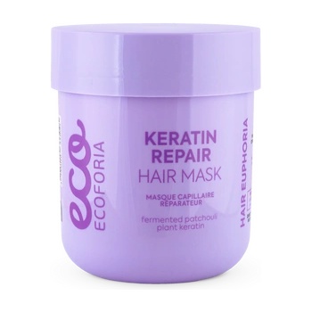 Ecoforia Възстановяваща маска с кератин ecoforia keratin repair hair mask 200мл (4745010333095)