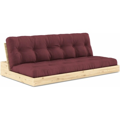 Karup Design rozkladacia pohovka 196 cm Base vínová