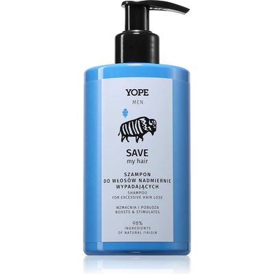 YOPE Men Save My Hair подсилващ шампоан за мъже 300ml
