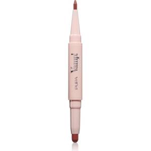 PUPA Vamp! Creamy Duo червило и молив за контур за устни 2 в 1 цвят 007 - Peach Nude 0.8 гр