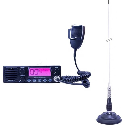 PNI TTi TTI-PACK73 CB Radio Set TCB-900 EVO ML100 Antenna 4W 12-24V 100cm (TTI-PACK73)
