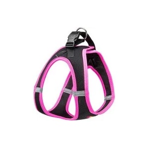 Ferplast Kaori P XS - Регулируем нагръдник за кучета с вратна обиколка от 28 до 30 см и гръдна от 32 до 36 см. - розов