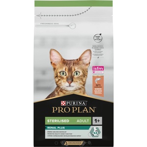 Purina pro plan sterilised- Суха храна за кастрирани котки в зряла възраст със Сьомга