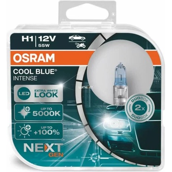 Image 1 of OSRAM COOL BLUE INTENSE (NEXT GEN) H1 55W 12V 2x (64150CBN-HCB)