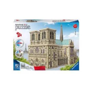 Ravensburger 3D Пъзел Ravensburger 324 части - Катедралата Нотр Дам, 7012523,