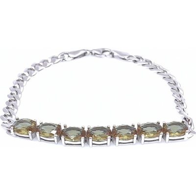 Šperky Jan Kos Jan Kos jewellery Stříbrný náramek se sultanitem MHT-3149/SU