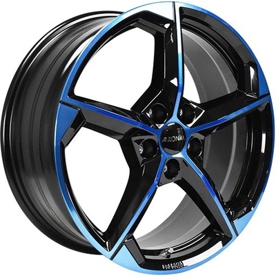 RONAL R66 8x19 5x112 ET44 black blue tinted
