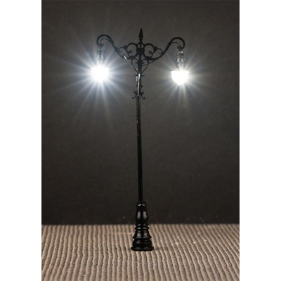 Faller H0 LED Lampa, dvojramenná 180206