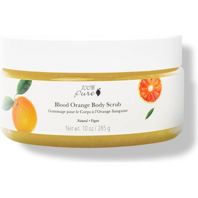 100% Pure tělový peeling Krvavý pomeranč 285 g