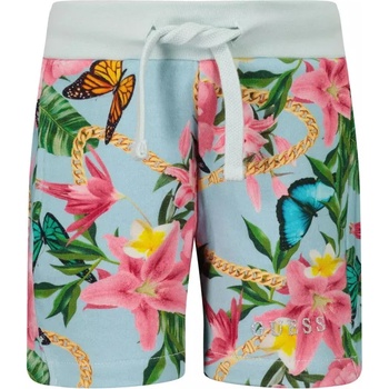 Image 1 of Guess Къси панталонки с цветя и пеперуди за момиче Guess