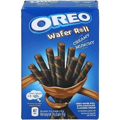 Oreo Wafer Roll Chocolate 54 g – Zbozi.Blesk.cz