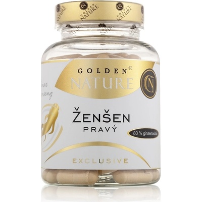 GN Exclusive Ženšen pravý 80% ginsenosidů 100 kapslí