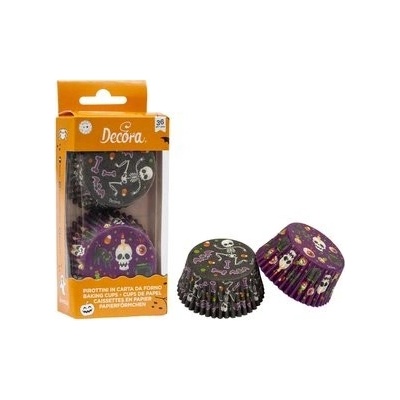 Decora košíčky na muffiny halloween 50x32mm 36 ks
