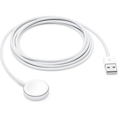 Apple Оригинално Зарядно за APPLE Watch Magnetic Charging Cable 2m MX2F2, Бял (Bulk) (MX2F2ZM/A)