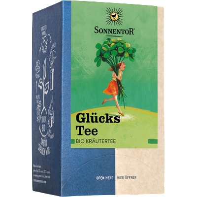 SONNENTOR Био чай „Щастие - 18 пакетчета чай