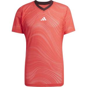 adidas Тениска Adidas Tennis Pro Climacool+ Mesh FreeLift T-Shirt - Red