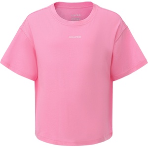 USA Pro Юношеска тениска USA Pro PRO Boxy Tee Juniors - Pink