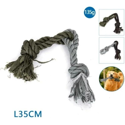 Nobleza polyesterová extra odolná lana s uzlem 35 cm