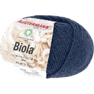 Austermann Biola 98258-04 Dark Blue Плетива прежда (98258-04)