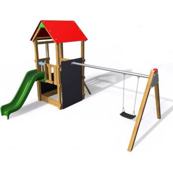 Monkey´s Flexi věž 100 TH1 se střechou Premium