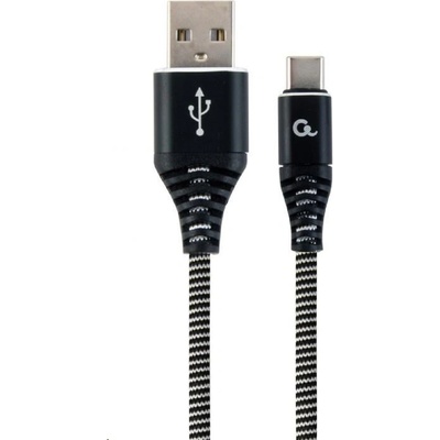 Gembird CC-USB2B-AMCM-2M-BW USB 2.0 AM na Type-C (AM/CM), 2m, černý