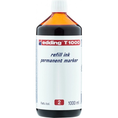 Edding T 1000 náhradní inkoust 002 červený