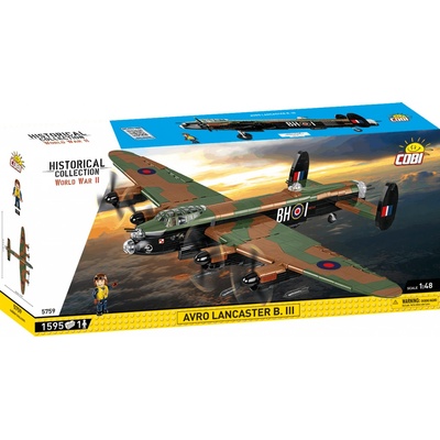 COBI 5759 World War II Britský ťažký bombardér AVRO Lancaster B. III