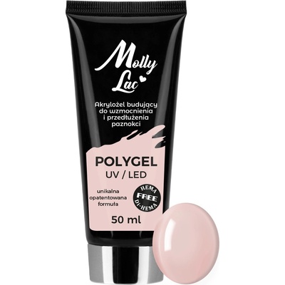 Molly Lac Polygél Nude 50 ml