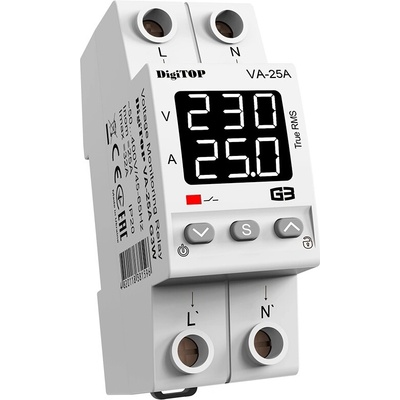 Relé DigiTop 230 V IP20 25 A