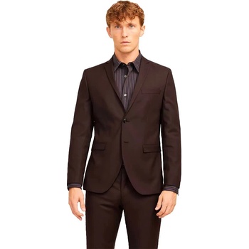 Jack & jones Сако Jack & jones Solaris blazer - Brown (Mulch / Fit Super Slim Fit)