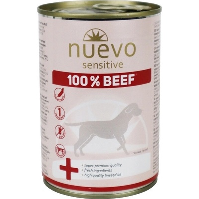 Nuevo Dog Sensitive 100% Beef 400 g