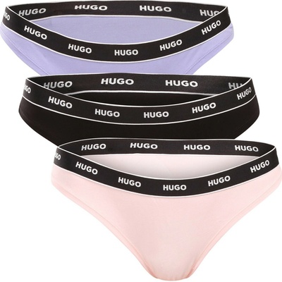 HUGO 3PACK dámske tangá viacfarebné (50545680 964)