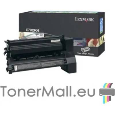 Lexmark Оригинална тонер касета LEXMARK C77X C7700KH (Black)