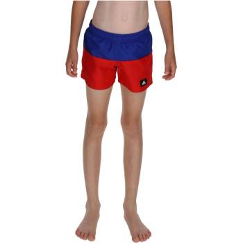 Image 1 of ADIDAS Colorblock Swim Shorts Red/Blue