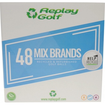 Replay Mix Brands 48 Pack Golf Balls