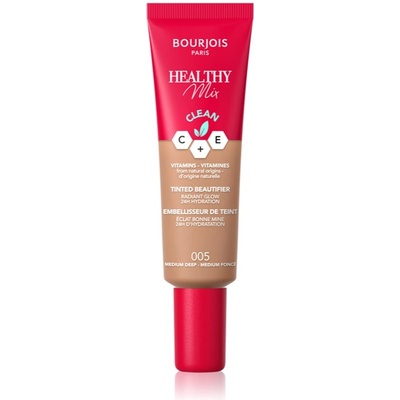 Bourjois Healthy Mix лек фон дьо тен с хидратиращ ефект цвят 005 Medium Deep 30ml
