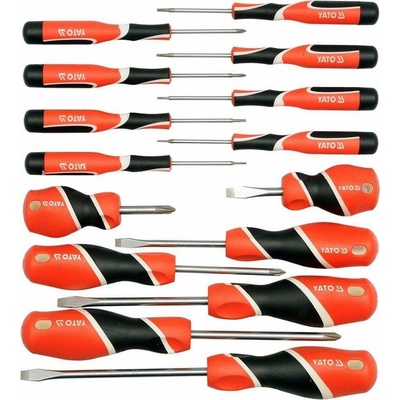 YATO Skrutkovače magnetické S2 v sade YT-25981